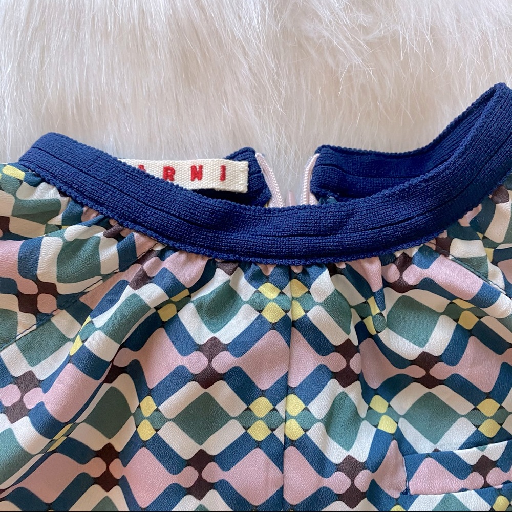 Marni Kaleidoscope Mini Swing Dress (4) - Picture 3 of 4